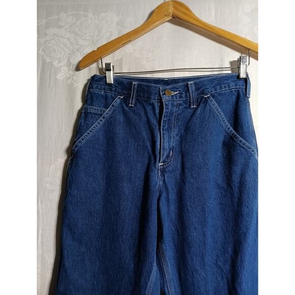 Carhartt Jeans 29x30 Carpenter B13 Dungaree Fit Baggy - Picture 2 of 15